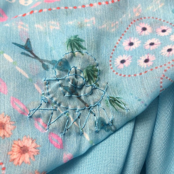 Zadig & Voltaire Jess Long Print Skirt Size 36 - Picture 9 of 12